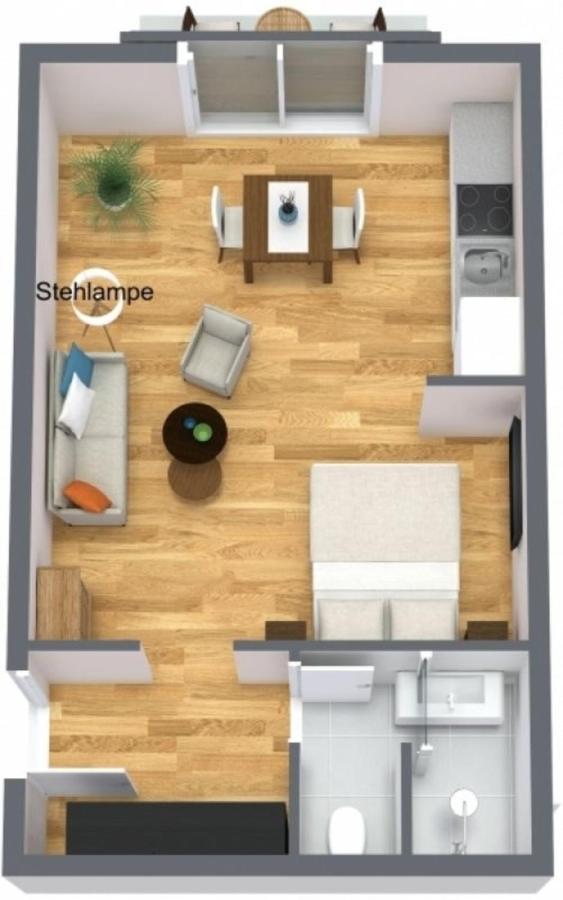 4Hafenzeiten - Ferienwohnung Nie 3 Moeve 蒂门多弗施特兰德 外观 照片